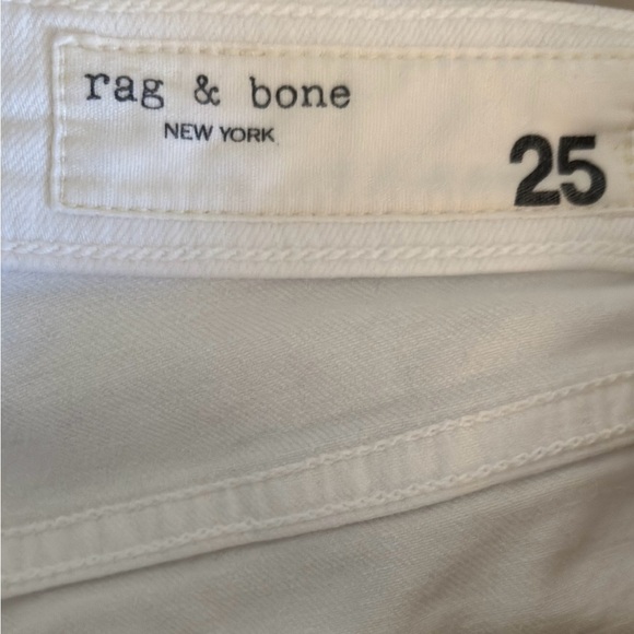 rag & bone Dre Capri Jeans in White Women’s Size 25 - Picture 7 of 11